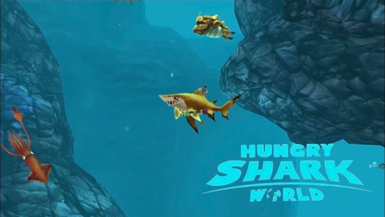 [TABLET GAMEPLAY]  Hungry Shark World - Blacktip Reef Shark