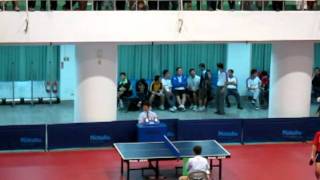 20111027 全運會在彰化,桌球男子單打決賽,莊智淵 vs 江宏傑,局數3:1