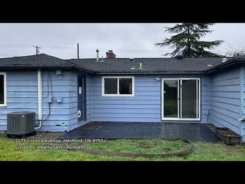 2473 Corona Avenue, Medford, OR home video tour