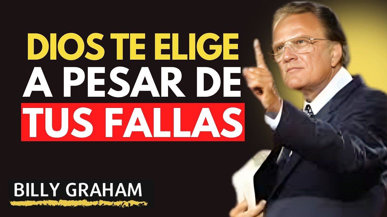 ~BILLY GRAHAM.// DIOS TE ELIGE A PESAR DE TUS FALLAS || BILLY GRAHAM MOTIVACOIN