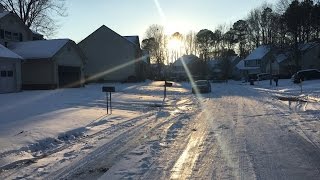 Team: Ice-covered roads remain following snow storm