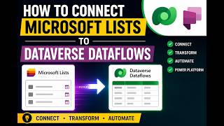 Connect Microsoft Lists to Dataverse using Dataflows