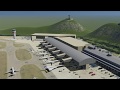 Chalé de Madeira LG Rigotto - Animação no Lumion 11.5 - Aterrissagem de um avião no aeroporto