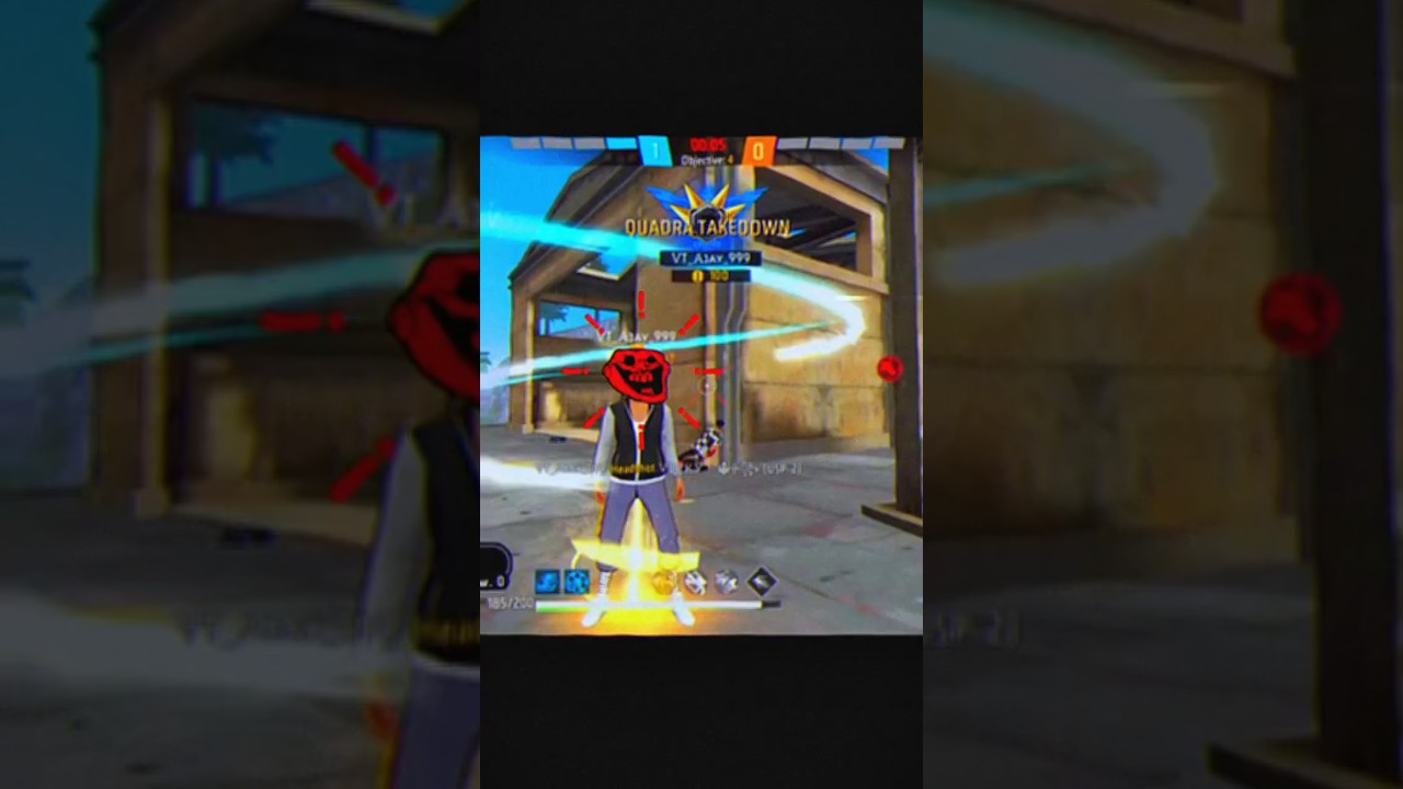 I am 1vs4 in USP 2 for in CS rank in free fire Max  🔥1vs4 USP 2 Clutch in CS Rank 😈 | Free Fire Max