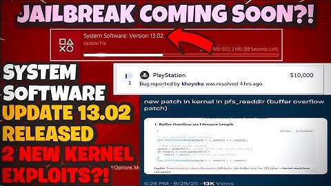 NEW PLAYSTATION 4 SYSTEM SOFTWARE UPDATE 13.02 RELEASED! DOWNLOAD IT NOW!