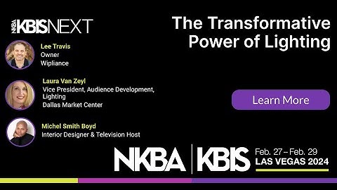 The Transformative Power of Lighting @ KBIS 2024 with Lutron, Wipliance and Michel Smith Boyd