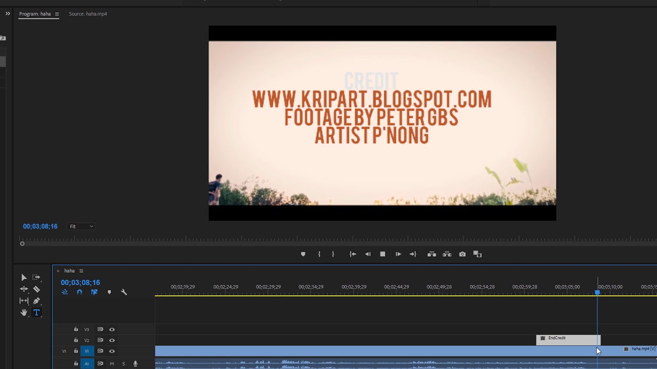 สอน Premiere Pro CC 2018: สร้าง End Credit Roll - YouTube สอน Premiere Pro Cc 2018: สร้าง End Credit Roll - Youtube