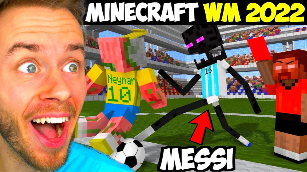 WM Finale 2022 - ABER in MINECRAFT! 👀⚽️