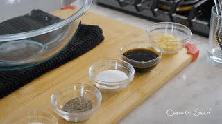 Cannabis Infused Salad Dressing with Balsamic Vinaigrette