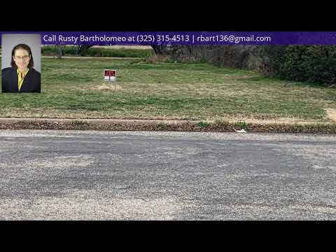15 W 15th St, San Angelo, TX home video tour