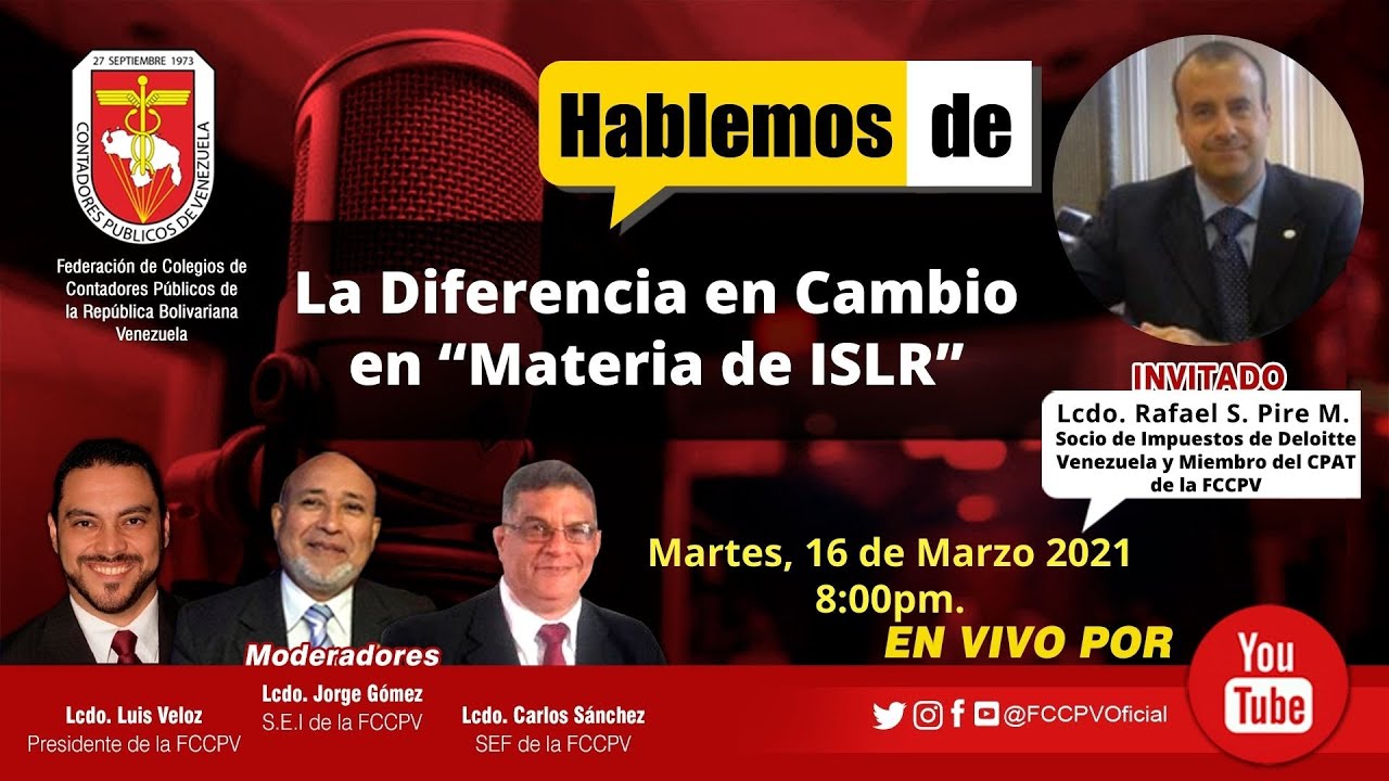 HABLEMOS DE: La Diferencia en Cambio en “Materia de ISLR”