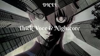 소리꾼 Thunderous ~ Thick Voce & Nightcore Ver. by Dicee