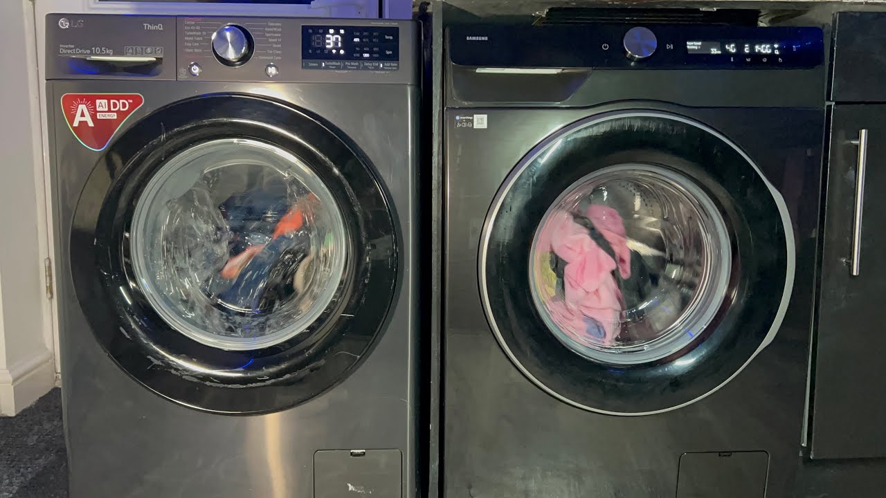 WASH RACE | LG Vs Samsung Ai | Turbowash 39’ Superspeed 39’