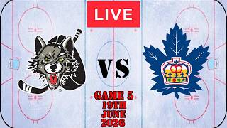 AHL LIVE Chicago Wolves vs Toronto Marlies Game 5 l June 19th 2026 Full Game Watch Along