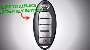 Nissan Key Fob Battery Change - How To DIY Learning Tutorials