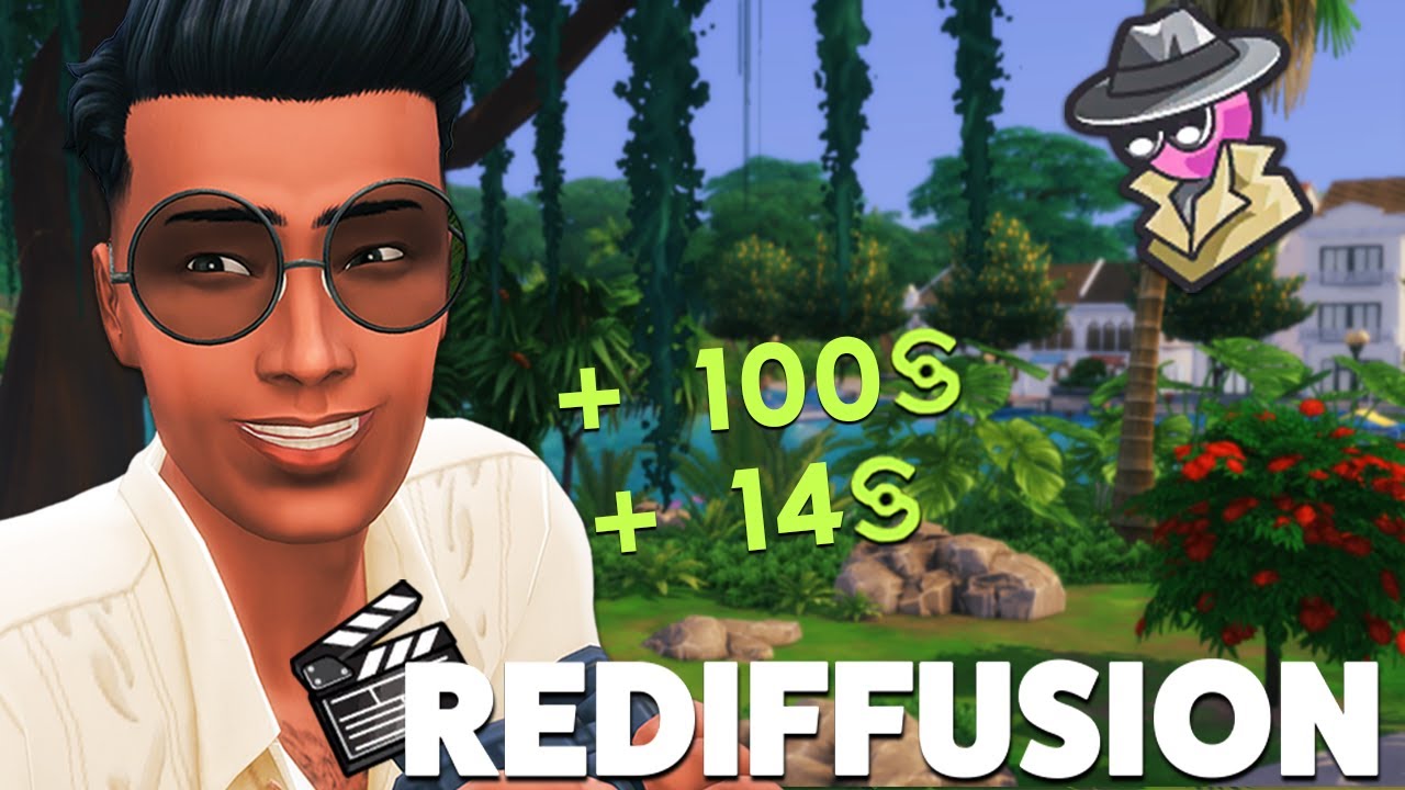 🎬 REDIFFUSION : 3h pour construire une maison qu'avec l'argent du CHANTAGE 😈| SIMS 4