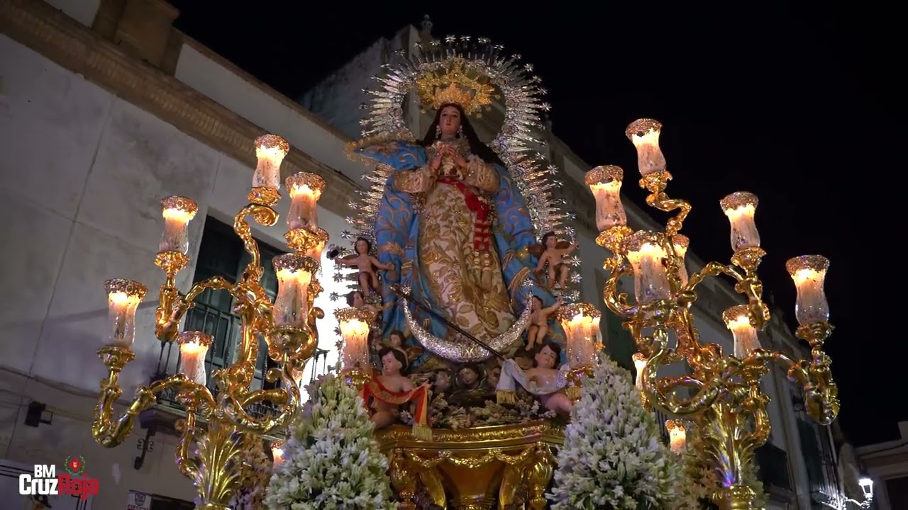 [4K] SALUDO de la INMACULADA CONCEPCIÓN a la Hermandad de la Plaza | Extraordinaria de la Calle Real