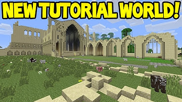 Minecraft (Xbox360/PS3) -  NEW TU31 Update Tutorial World! - 1.8 First Look