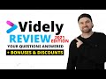 Videly Review 2021 ❇️  Big Bonuses, Discounts and FAQ 😱