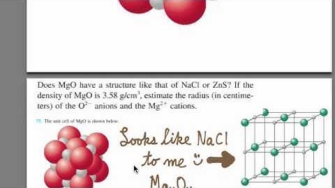 Unit Cell - Sizes & Calculations