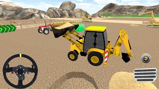 JCB Bulldozer Gadi | House Construction Simulator Gameplay | Android gameplay Malayalam screenshot 5