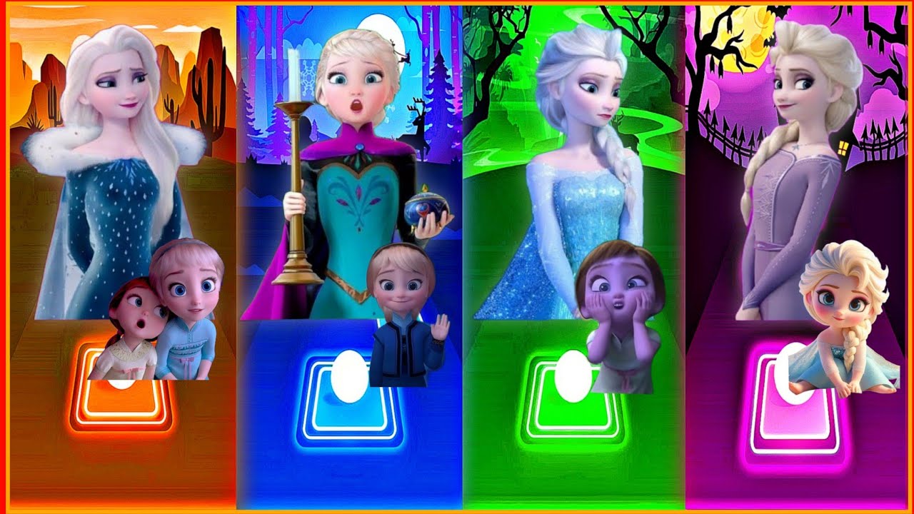 The Magic of Disney Music: Analyzing Frozen, Moana, and Tangled Hits - Tiles Hop Challenge