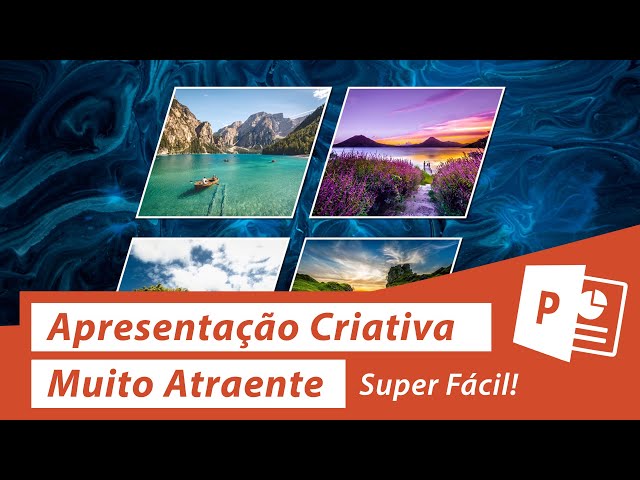 Apresentação Criativa Profissional no PowerPoint com Transição Transformar (Morph)