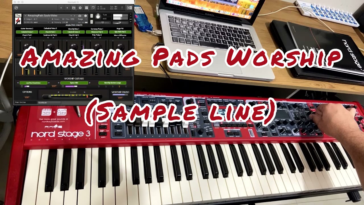 Amazing Pads Worship & Nord Stage 3 YouTube