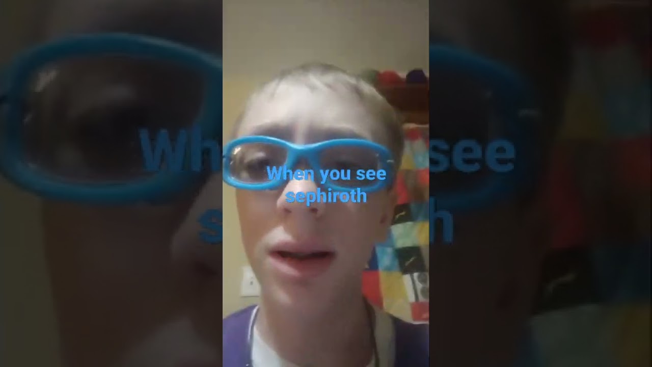 when you see sephiroth