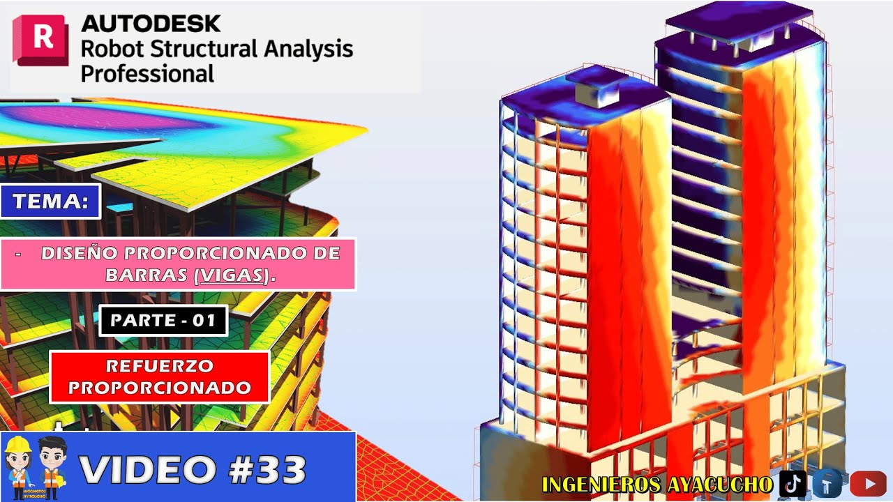 CURSO ROBOT STRUCTURAL 2025 - SESIÓN 33 -DISEÑO PROPORCIONADO DE BARRAS (VIGAS) - PARTE 01