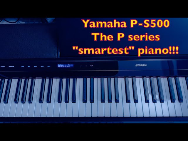 Piano Numérique Yamaha P-S500 Noir