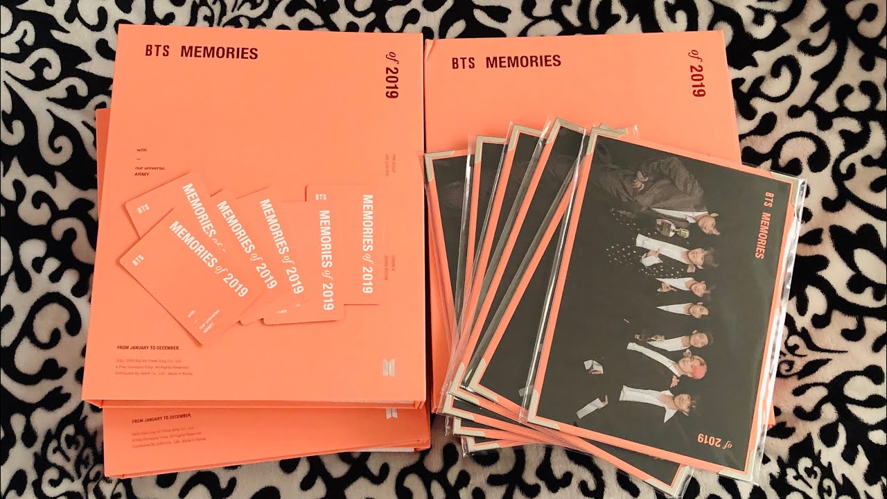 [UNBOXING] BTS MEMORIES OF 2019 🧡 - YouTube