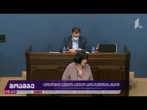 საზოგადოებრივი მაუწყებლის სამეურვეო საბჭოს თავმჯდომარის ანგარიში