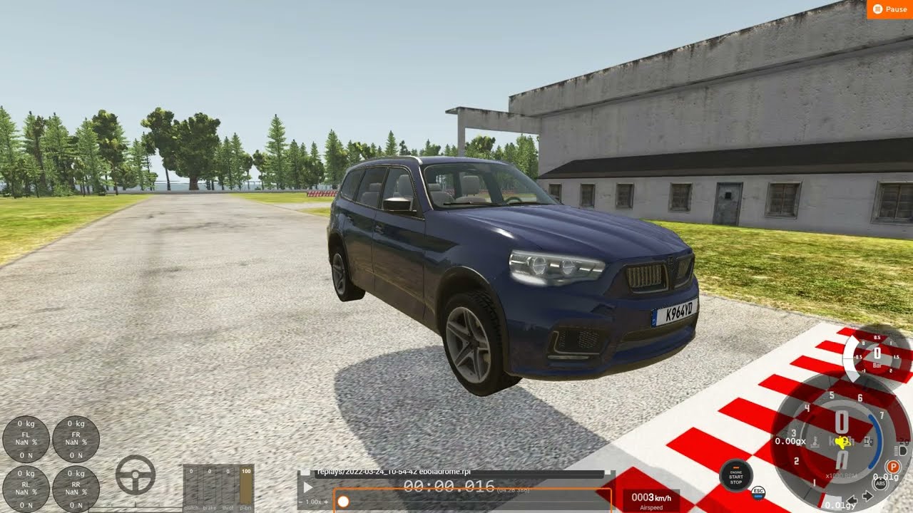 Eboladrome Destruction - ETK 1354tx (BeamNG.drive)