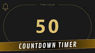 50 Second Timer ⏱️🧘 | Mindful Moment Timer