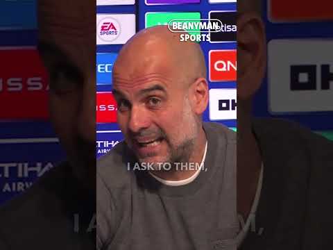 Pep Guardiola says