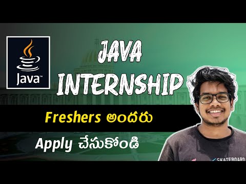 Java Internships | Internship for Java Domain | Internships for Freshers