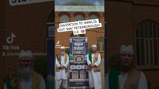 English Muslim invites to Islamic Event #islam #muslim #revert #england #shorts