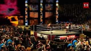 WWE 2K14 MACHINIMA - WWE Survivor Series 2013 - Big E Langston vs Curtis Axel