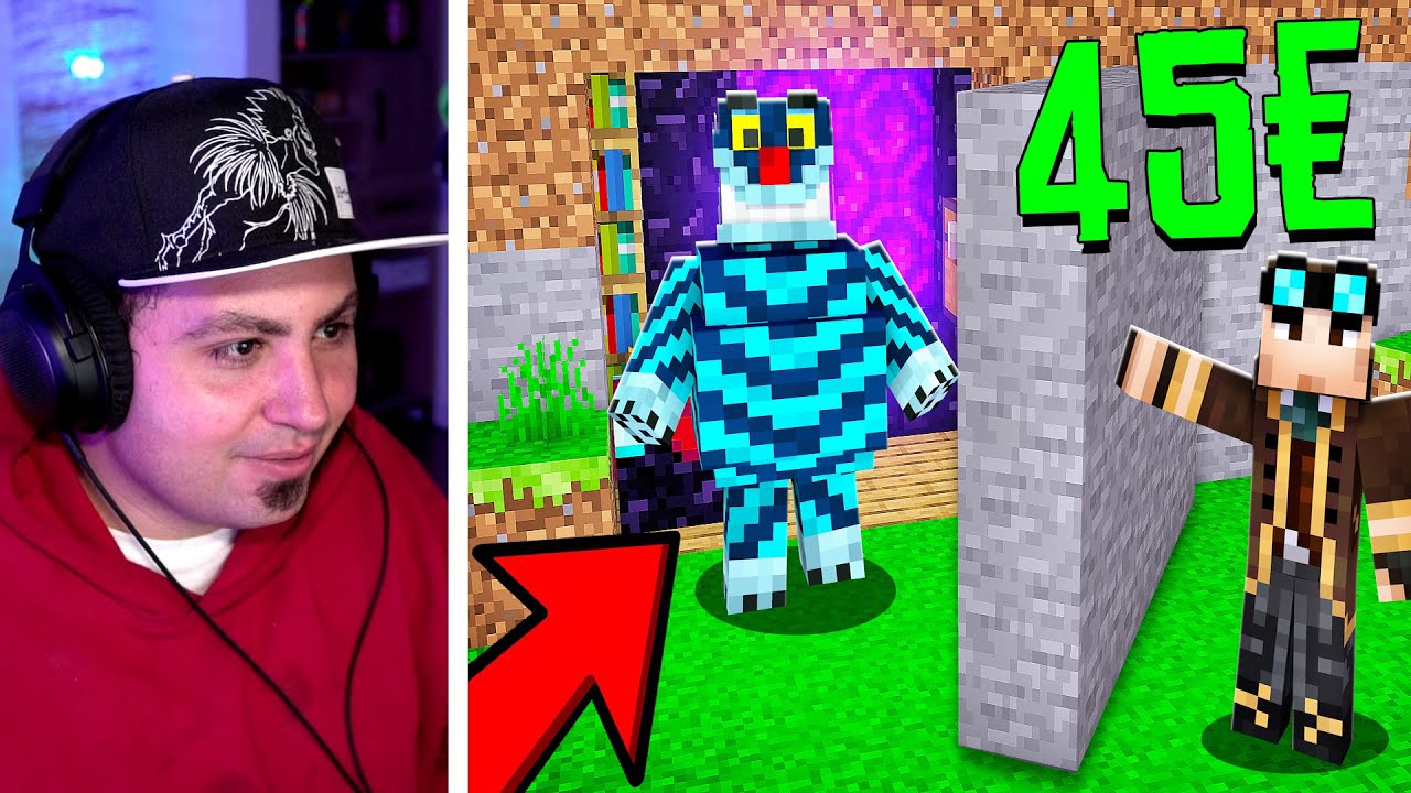 PAGO dei PRO BUILDER DI MINECRAFT per costruire IL MIGLIOR PASSAGGIO SEGRETO!