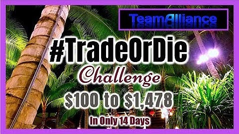 From $100 to $1,478 in 14 Days With NADEX Binary Options | #TradeOrDie