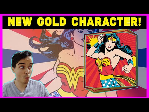 New Classic Gold Wonder Woman Character Coming To Injustice 2 Mobile