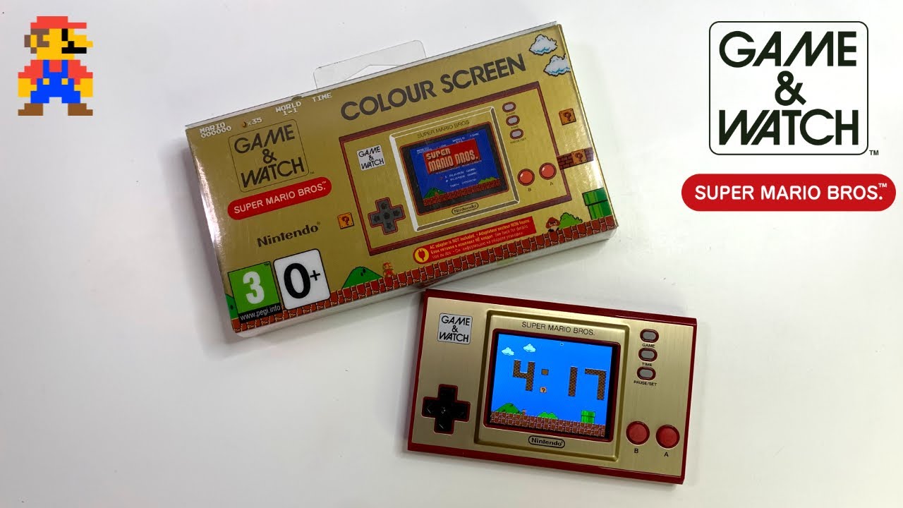 Game & Watch Super Mario Bros. Unboxing - YouTube