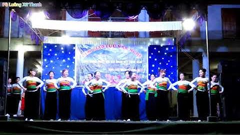 Điệu Nhảy Múa Lăm Vông Của Các Cô Gái Thái Pù Luông Ngày Đại Đoàn Kết Toàn Dân 2022