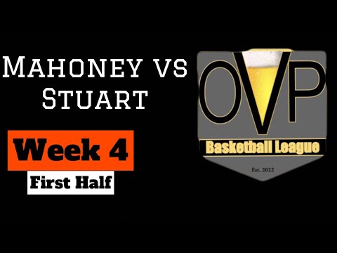 Mahoney vs Stuart 1st Half. Week 4 - YouTube