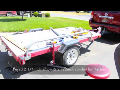 Kayak Trailer - YouTube