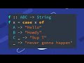 Learn Haskell Pattern Matching in 8 minutes (Case Statements | Function Heads | Guards)