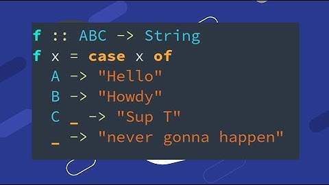 Learn Haskell Pattern Matching in 8 minutes (Case Statements | Function Heads | Guards)