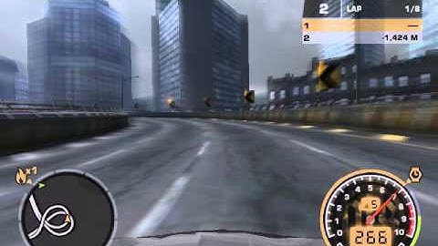 NFSMW City Perimeter Carerra GT + N2O 1st Lap 1:21.48 (No Timebug) Keys Auto by MJSxRacer