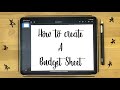 How to create your own Budget Sheet | Keynote + iPad Pro 2020 | Essentially Planning